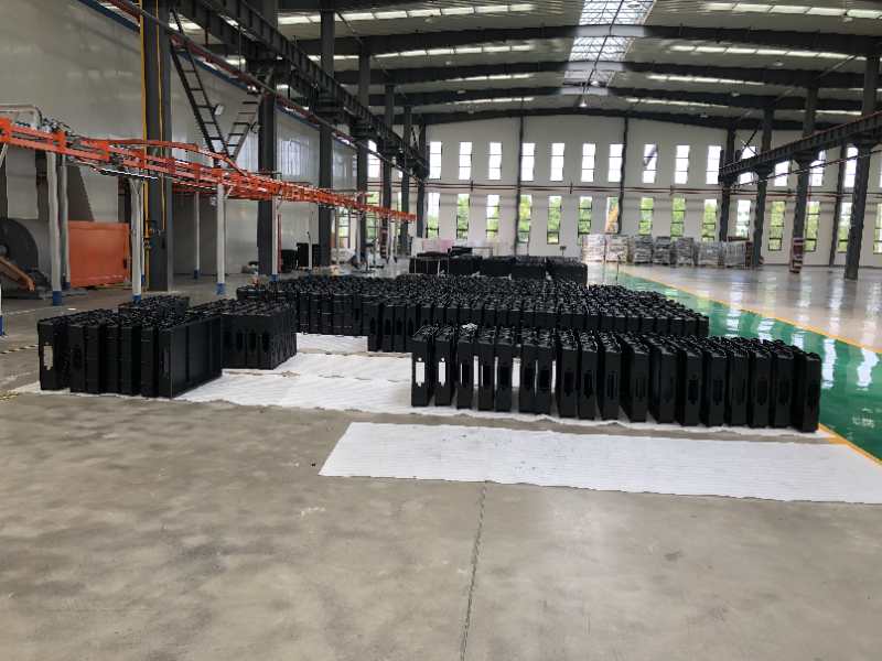 噴粉生產線涂裝設備工程案例